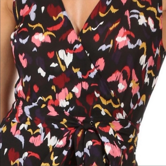 A.L.C Roslyn Silk Multi Print Dress Sz 14 NWT - Picture 5 of 6